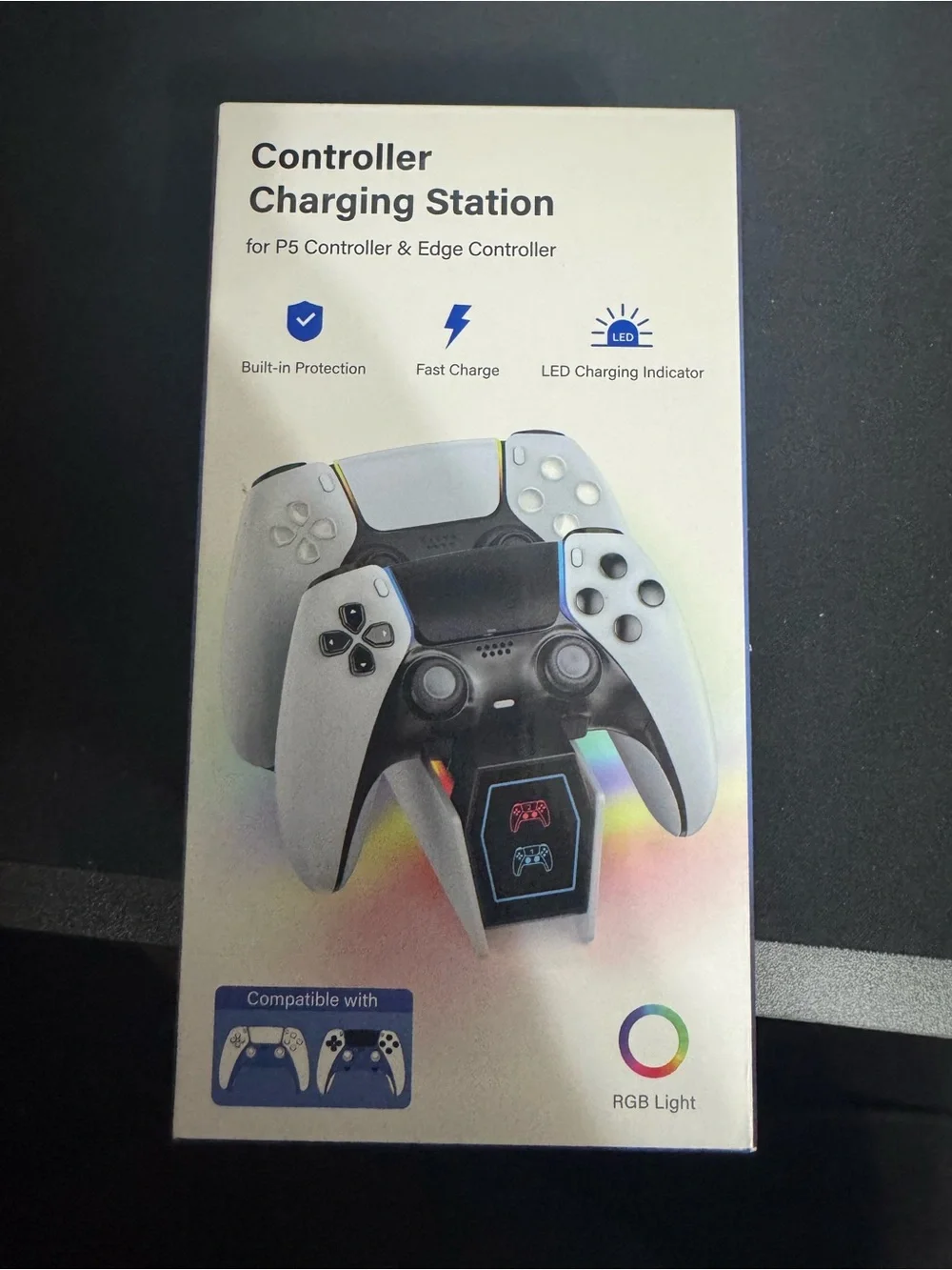 Controller Charging Station for P5 Controllers - White